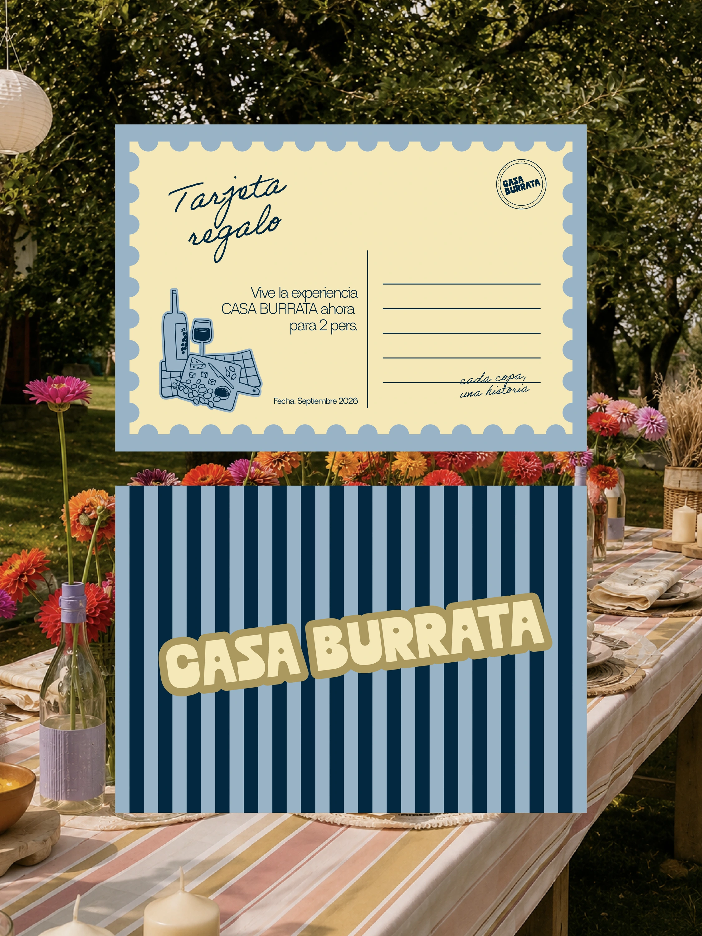 Tarjeta regalo de Casa Burrata